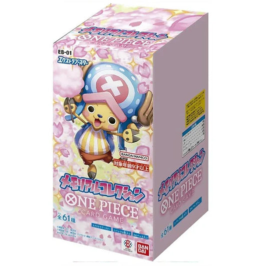 One Piece Card Game – Extra Booster Memorial Collection EB-01 Booster Box [Japanese]