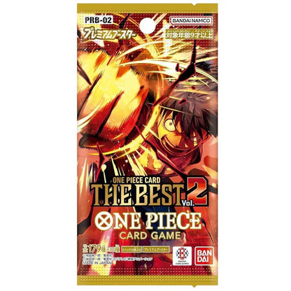BANDAI ONE PIECE Card Game Premium Booster – ONE PIECE CARD THE BEST Vol. 2 [PRB-02] Booster Box (Japanese)